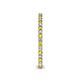 5 - Ellen 1.70 mm Yellow and White Diamond Eternity Band 