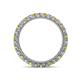 4 - Ellen 2.40 mm Yellow Diamond and White Lab Grown Diamond Eternity Band 