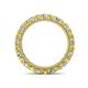 4 - Ellen 2.70 mm Yellow Sapphire and Lab Grown Diamond Eternity Band 