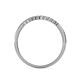 5 - Clara 1.80 mm Lab Grown Diamond 10 Stone Wedding Band 