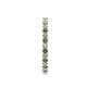 5 - Joyce 2.00 mm Lab Grown Diamond and Lab Created Alexandrite Eternity Band 