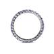 5 - Joyce 2.30 mm Tanzanite and Lab Grown Diamond Eternity Band 