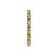 6 - Joyce 2.30 mm Citrine and Lab Grown Diamond Eternity Band 