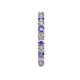 5 - Joyce 2.70 mm Tanzanite and Lab Grown Diamond Eternity Band 