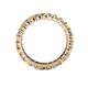 4 - Joyce 3.00 mm Yellow Sapphire and Lab Grown Diamond Eternity Band 
