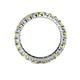 4 - Joyce 3.00 mm Yellow and White Lab Grown Diamond Eternity Band 