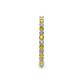 5 - Joyce 2.00 mm Yellow and White Lab Grown Diamond Eternity Band 