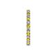6 - Joyce 2.30 mm Yellow and White Lab Grown Diamond Eternity Band 