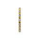 5 - Joyce 2.00 mm Citrine and Lab Grown Diamond Eternity Band 