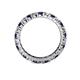 4 - Joyce 3.00 mm Blue Sapphire and Lab Grown Diamond Eternity Band 