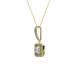 2 - Deana Diamond Womens Halo Pendant Necklace 