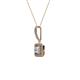 2 - Deana Diamond Womens Halo Pendant Necklace 