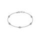 1 - Aizza (5 Stn/3mm) Lab Grown Diamond Station Bracelet 
