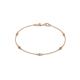 1 - Aizza (5 Stn/2.4mm) Citrine and Lab Grown Diamond Station Bracelet 