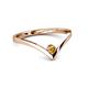 2 - Shana Bold Solitaire Round Citrine 