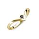 3 - Shana Bold Solitaire Round Black Diamond 