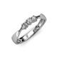 2 - Rylai Diamond Three Stone Engagement Ring 