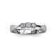 3 - Rylai Diamond Three Stone Engagement Ring 