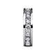 6 - Celina 3.40 mm Round Lab Grown Diamond Eternity Band 