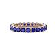 1 - Joyce 3.40 mm Blue Sapphire Eternity Band 