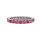 1 - Joyce 3.40 mm Pink Tourmaline Eternity Band 