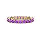1 - Joyce 3.40 mm Amethyst Eternity Band 