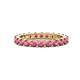 1 - Joyce 3.40 mm Rhodolite Garnet Eternity Band 