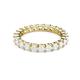 2 - Joyce 3.40 mm White Sapphire Eternity Band 