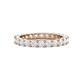 1 - Joyce 3.40 mm White Sapphire Eternity Band 