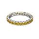 2 - Joyce 3.40 mm Citrine Eternity Band 
