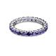2 - Joyce 3.40 mm Iolite Eternity Band 