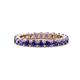 1 - Joyce 3.40 mm Iolite Eternity Band 