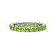 1 - Joyce 3.40 mm Peridot Eternity Band 