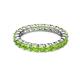 2 - Joyce 3.40 mm Peridot Eternity Band 