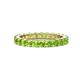 1 - Joyce 3.40 mm Peridot Eternity Band 