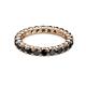 2 - Joyce 3.40 mm Black Diamond Eternity Band 