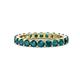 1 - Joyce 3.40 mm London Blue Topaz Eternity Band 