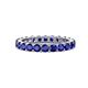 1 - Joyce 3.40 mm Blue Sapphire Eternity Band 