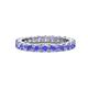 1 - Joyce 3.40 mm Tanzanite Eternity Band 