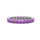 1 - Joyce 3.40 mm Amethyst Eternity Band 