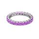 2 - Joyce 3.40 mm Amethyst Eternity Band 