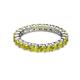 2 - Joyce 3.40 mm Yellow Diamond Eternity Band 