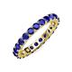 3 - Joyce 3.40 mm Blue Sapphire Eternity Band 