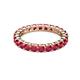2 - Joyce 3.40 mm Ruby Eternity Band 