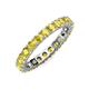 3 - Joyce 3.40 mm Yellow Sapphire Eternity Band 
