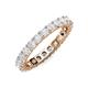 3 - Joyce 3.40 mm White Sapphire Eternity Band 