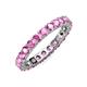 3 - Joyce 3.40 mm Pink Sapphire Eternity Band 