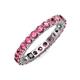 3 - Joyce 3.40 mm Pink Tourmaline Eternity Band 