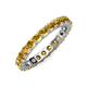 3 - Joyce 3.40 mm Citrine Eternity Band 