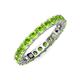 3 - Joyce 3.40 mm Peridot Eternity Band 
